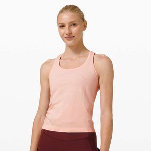 Lululemon Swiftly Tech Racerback Tank Top, Race Length, Pink Mist, Size 4